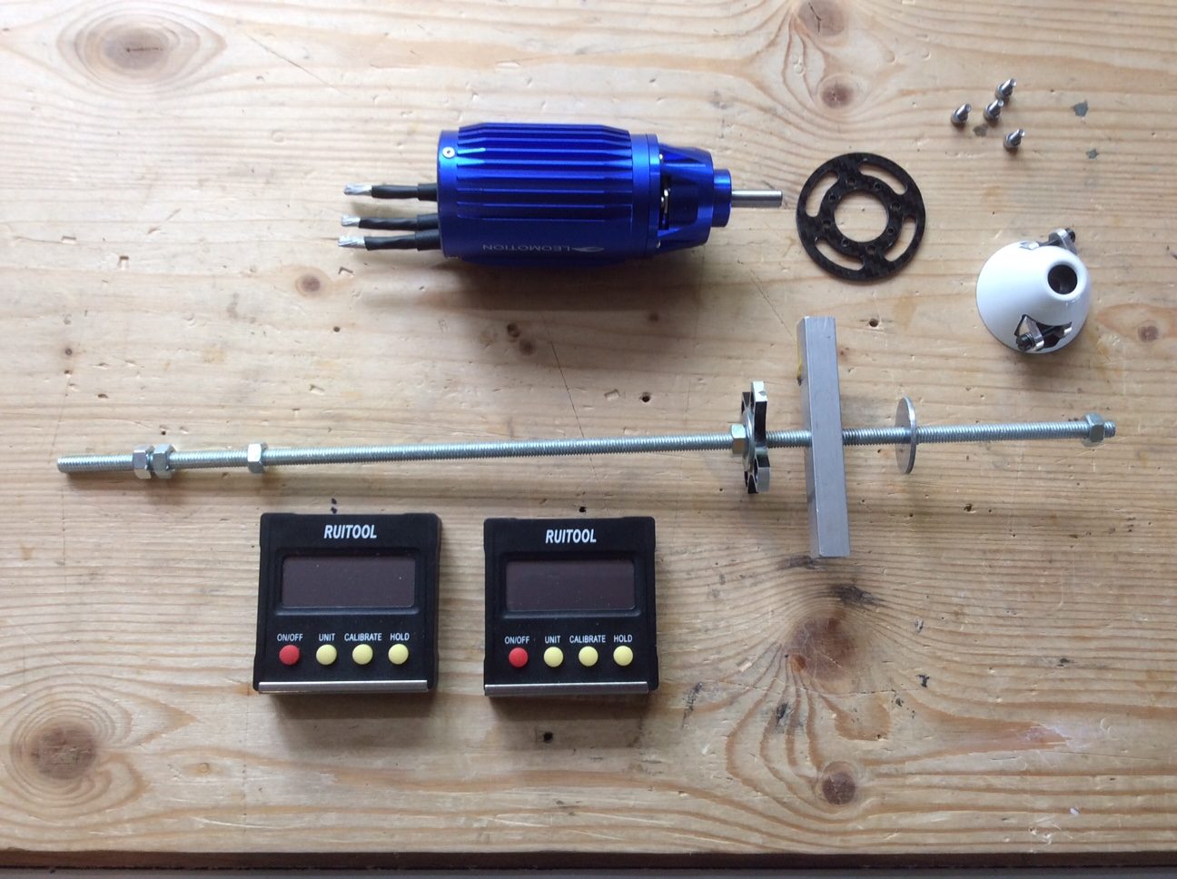 Installing an electric motor (FES Front Electric Sustainer) RC
